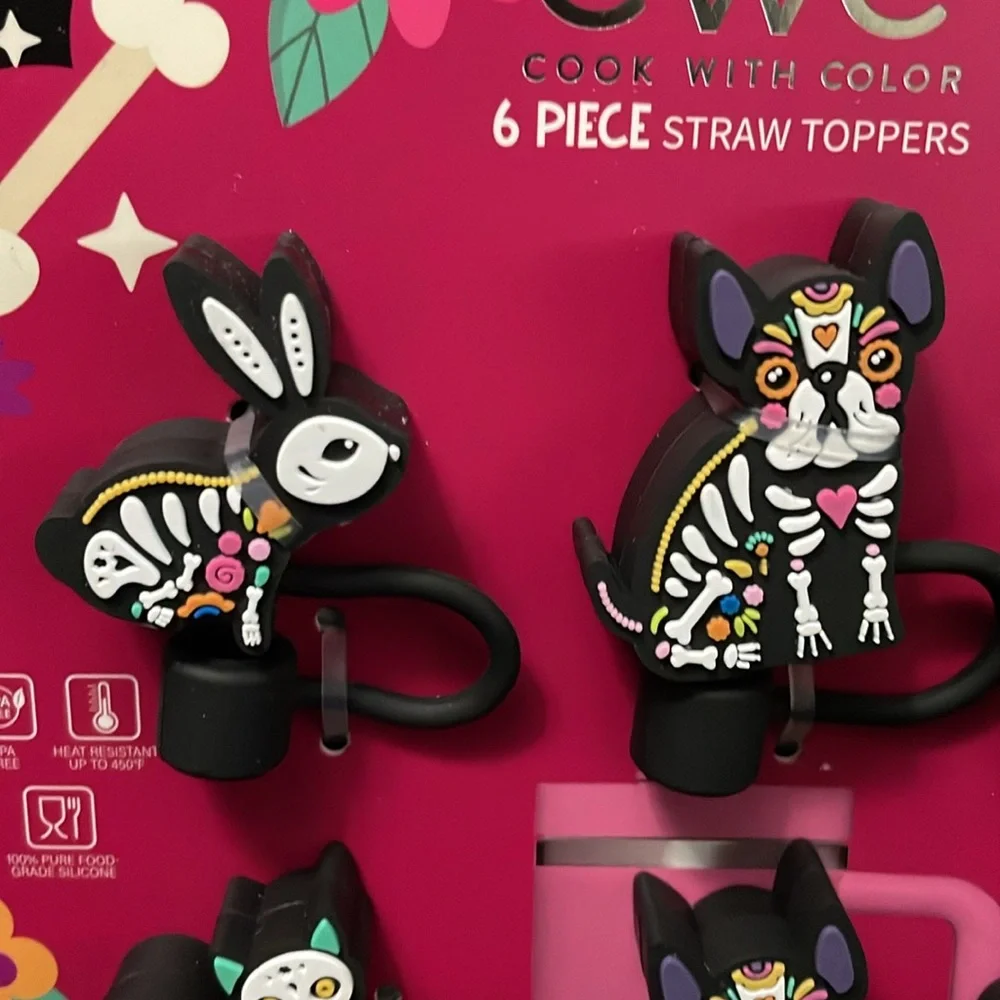 CWC Cook With Color Straw Toppers - Picture 8 of 10